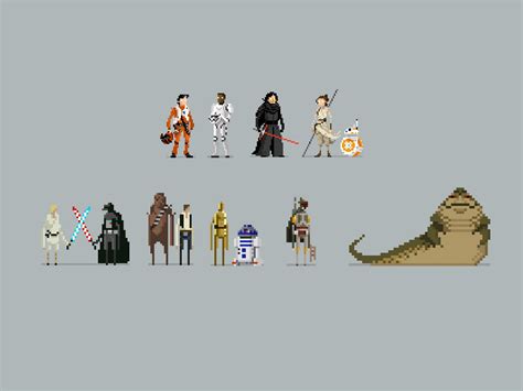 Star Wars!!! : r/PixelArt