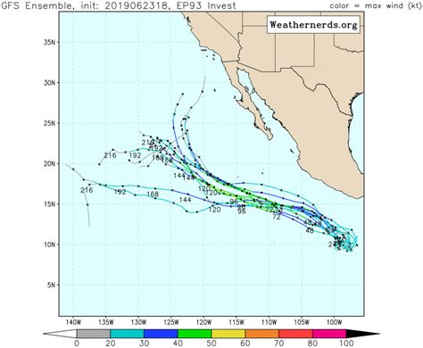 East Pacific Disturbance Could Become First Cyclone of the Year - Force ...