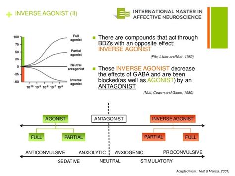 Bdz increase inverse agonist action