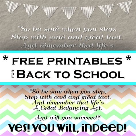 Bell Jar Vintage: Back to School {Free Printables}