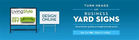 Business Yard Signs - Business Lawn Signs - Signazon.com