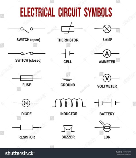 Electrical Circuit Diagram Symbols