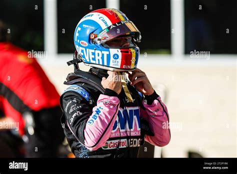 Austin, Etats Unis. 21st Oct, 2023. GASLY Pierre (fra), Alpine F1 Team A523, portrait helmet ...