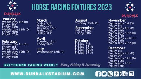 Major Horse Racing Calendar 2024 - Romy Raquela