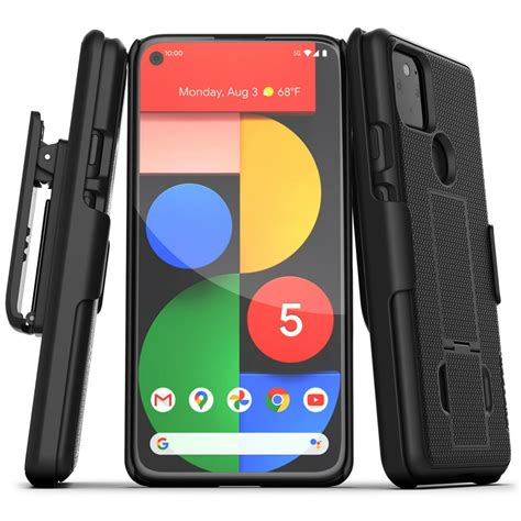 Encased Pixel 5 Belt Clip Case (2020 DuraClip) Slim Cover with Holster ...