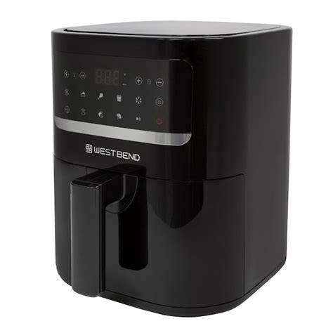 West Bend 5-Quart Black Digital Air Fryer AFWB5QBK13 at Lowes.com