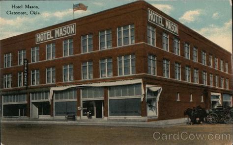 Hotel Mason Claremore, OK Postcard