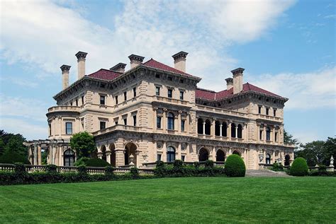 The Breakers is a Vanderbilt mansion located on Ochre Point Avenue, Newport, Rhode Island ...