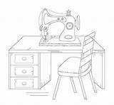 Sewing Machine Coloring Pages Images  Free Download On Freepik sketch template