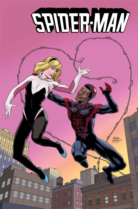 Miles Morales & Gwen Stacy Together in SPIDER-MAN #12 First Look ...