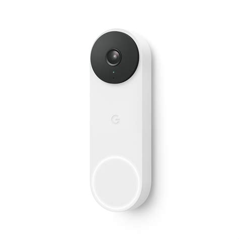 Google Nest Doorbell, (2 Generation) Wired in Snow | The Home Depot Canada