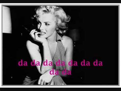 Marilyn Monroe My heart belongs to daddy Lyrics - YouTube