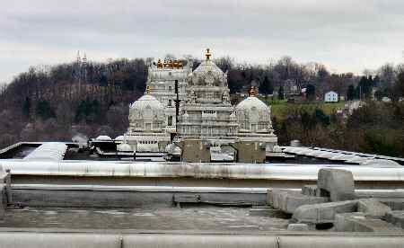 Pittsburgh Balaji Hindu Temple Gopuram - PittsburghIndia.com