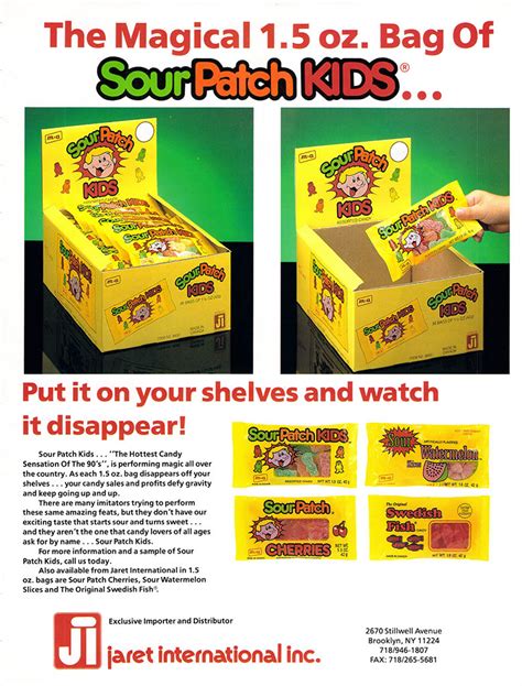 Sour Patch Kids’ New Packaging! Plus a little history… | CollectingCandy.com