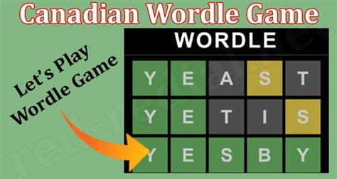 Canadian Wordle Game {Mar} Explore Game Strategy Here!