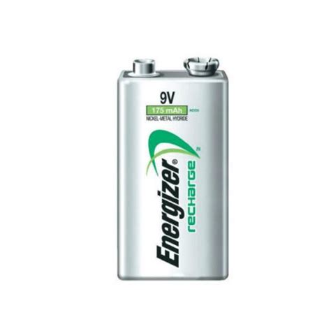 Energizer Rechargeable Battery 9V NiMHd | ER13877 | 9v Batteries