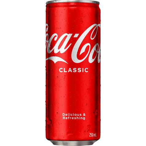 Coca Cola Can - 250mL | BIG W