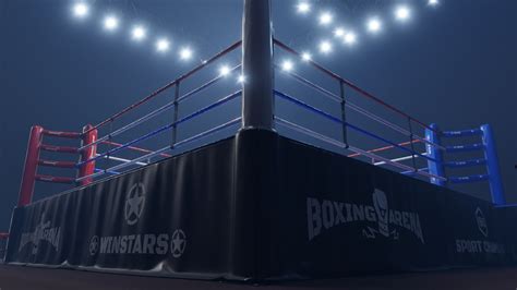 3D BOXING ARENA Game Ready Asset Pack Volume 1 - TurboSquid 2094218