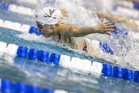 WATCH: Kate Douglass Split 48.25 100 Fly, NC State Break ACC Record & More