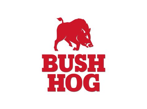 Shop Bush Hog Gear | Bush Hog® Bush Hog Script Decal