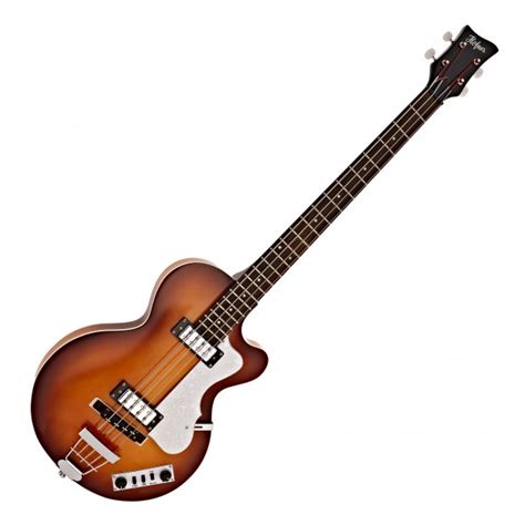 Hofner Ignition Club Bass Guitar, Sunburst at Gear4music