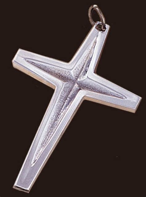 Prince Of Peace Clergy Cross - Silverplate | Cokesbury