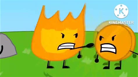 Firey and Coiny slap Each Other for 50 Seconds - YouTube