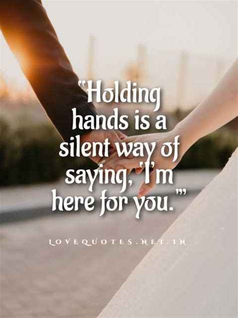 Holding Hands Quotes