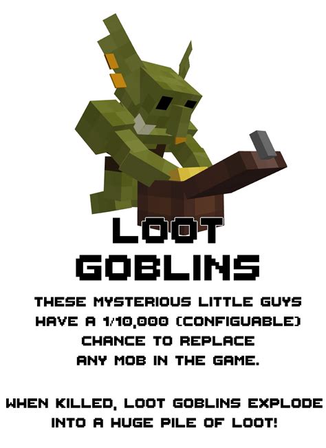 Loot Goblins - Minecraft Mod