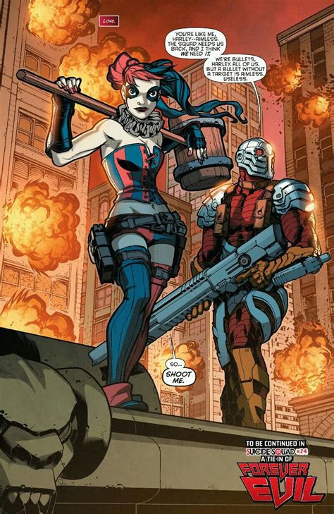 Forever Evil Harley Quinn and Deadshot final page | Harley quinn comic ...