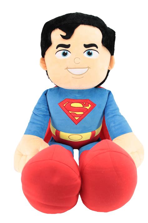 DC Comics Justice League's Jumbo Plush Superman | 40" Collectible Plush Superman Doll | 20"W x ...