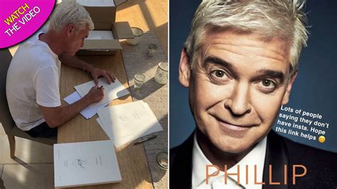 Phillip Schofield gives sneak peek at bombshell autobiography he ...