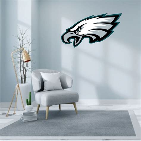 Philadelphia Eagles NFL Logo Wall Sticker Wall Decals | Kraftmatics