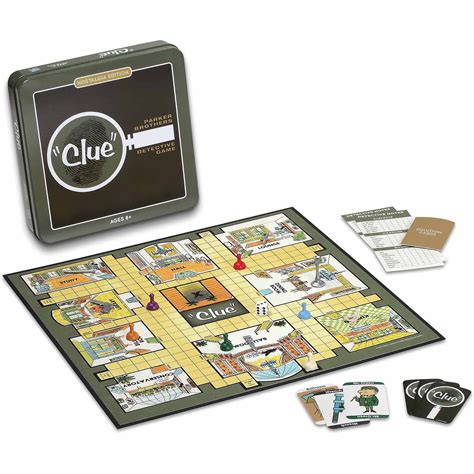 Clue Board Game Nostalgia Edition Game Tin - Walmart.com