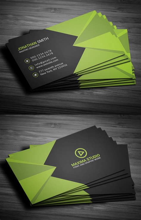 Free Business Card Templates | Freebies | Graphic Design Junction