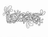 Coloring Pages Swear Printable Color Getcolorings Adults Print Sketch  sketch template