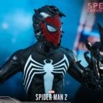 New Marvel's Spider-Man 2 Black Suit Figure From Hot Toys Confirms ...