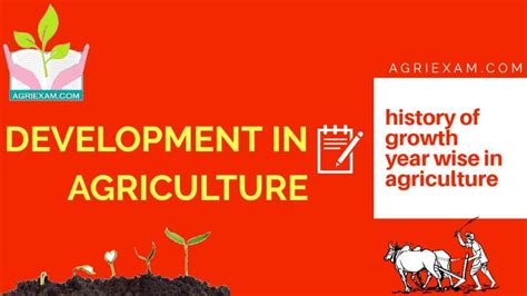 History Of Agriculture In India - Agri Exam Study Agriculture