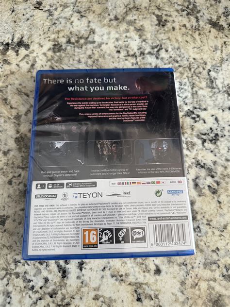 Terminator Resistance Enhanced PS5 Brand New Factory Sealed PlayStation ...