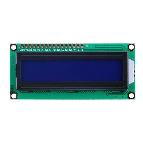 1C1 1602 16x2 Character LCD Display Module HD44780 Controller Blue Bac – Blue PCB Electronics