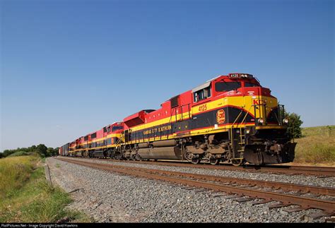 KCS 4125 Kansas City Southern Railway EMD SD70ACe at Copeville, Texas ...