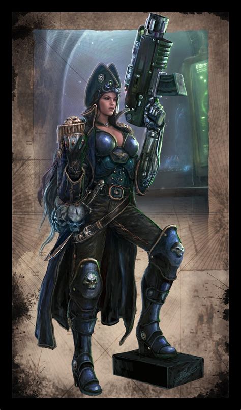 Warhammer 40k - Rogue Trader - Lorayne by TheFirstAngel on DeviantArt