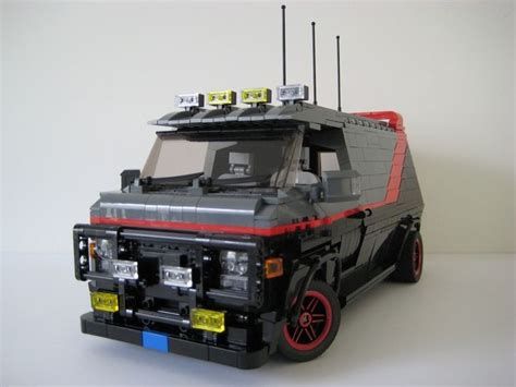 The A-Team Van | Lego van, Lego creations, A team van