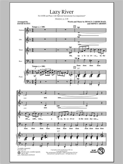 Lazy River | Sheet Music Direct