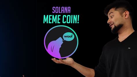 SOLANA meme coin! | WOOF | COPE and MDT 1000x gems! | BTC highest ...