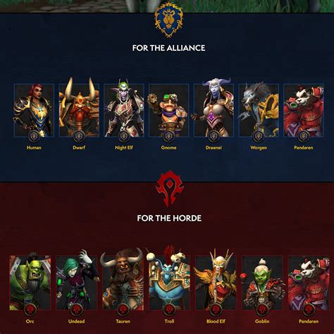 23 races, 12 classes and a whole lot... - World of Warcraft