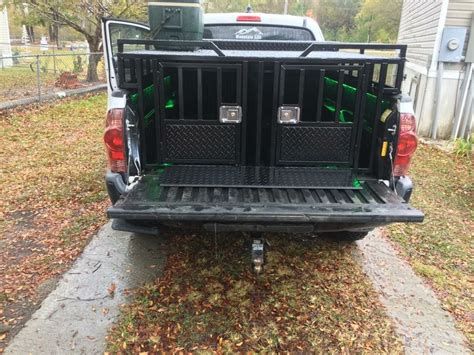 Custom built dog box by Backyard Customs, LLC Lugoff, SC #aluminumdogbox #hunting #custombuilt # ...