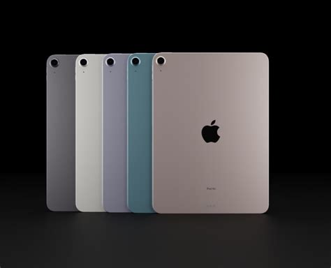 Apple iPad Air 5 in Official Colors - FlippedNormals