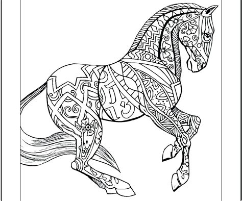 Horse Coloring Pages For Kids Coloring Pages For Kids