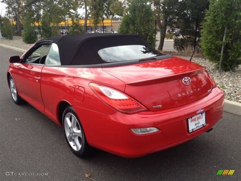 2008 Super Red 5 Toyota Solara SLE V6 Convertible #87569275 Photo #5 | GTCarLot.com - Car Color ...